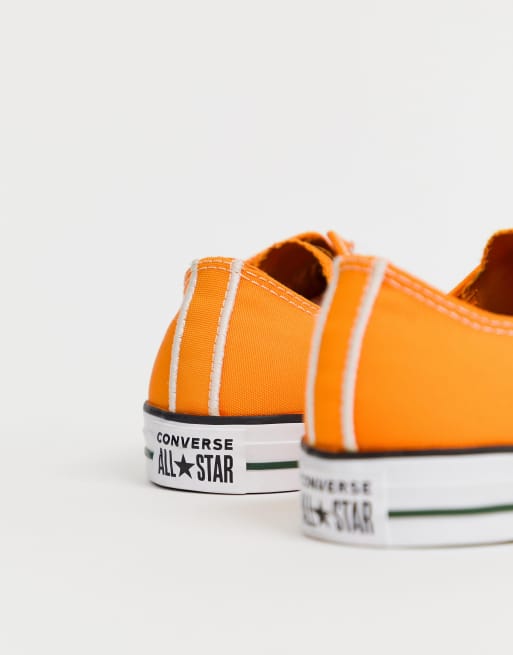 Verdulero hacer los deberes novedad Converse All Star - Chuck Taylor - Scarpe di tela basse gialle | ASOS