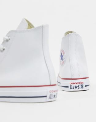 converse chuck taylor pelle bianche