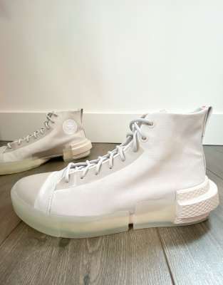 converse blanc cassé