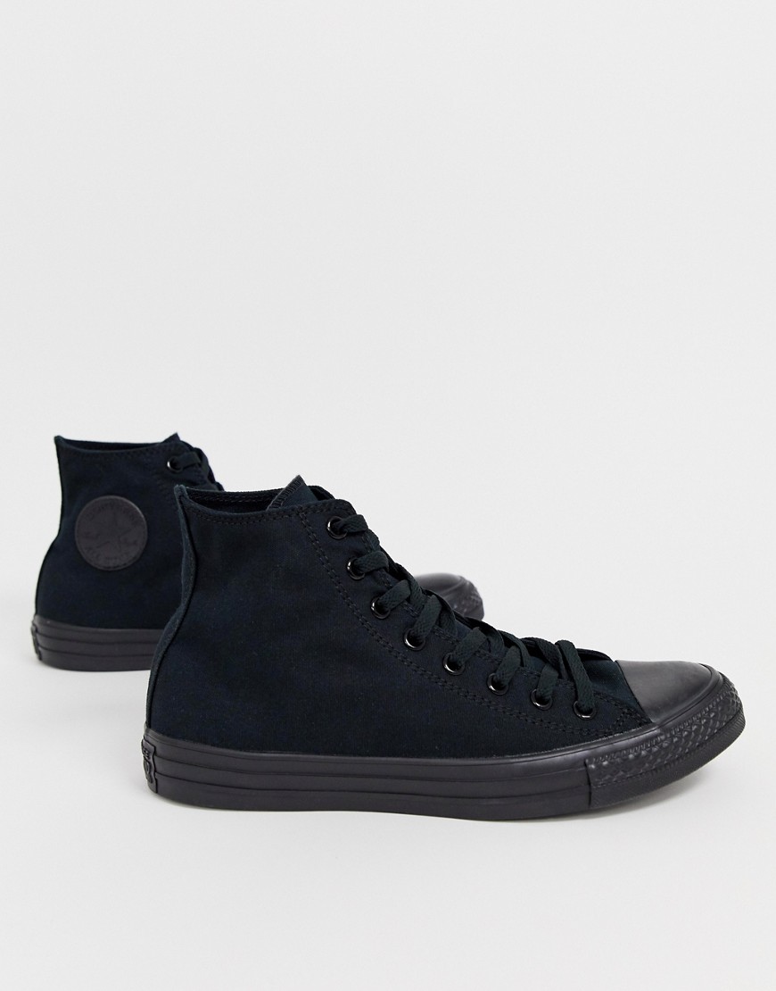Converse All Star Hi canvas sneakers in black M3310C