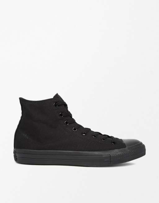 Converse All Star Hi plimsolls in black