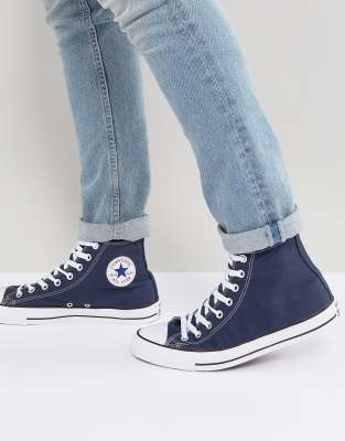 converse hi navy