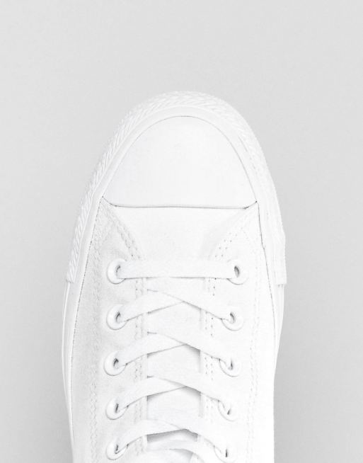 Converse All Star Hi plimsolls in white 1u646