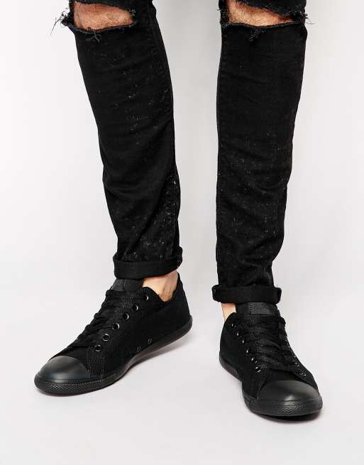 Converse All Star Lean Plimsolls In Black 142274C ASOS