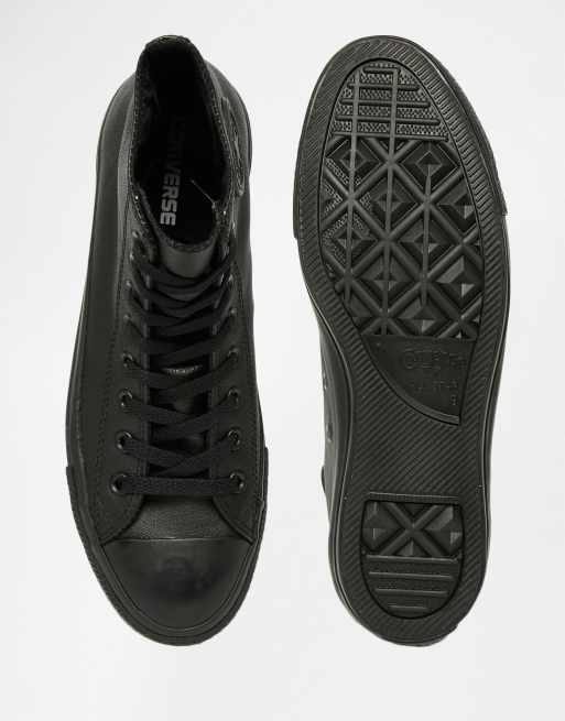 Converse All Star Leather Hi Plimsolls