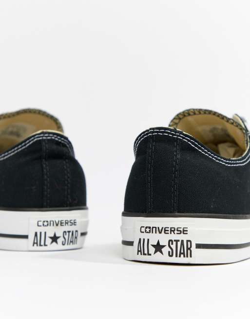 Converse All Star Ox classic low sneakers in black, 3 of 4