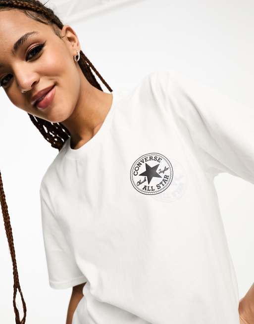 Converse All logo T-shirt in white | ASOS