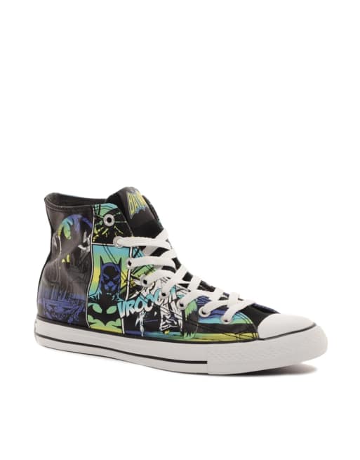 Batman hot sale converse shoes