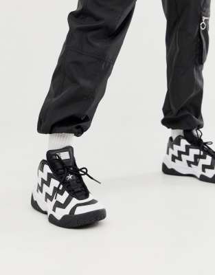 black on white converse