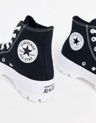 converse thick sole high tops