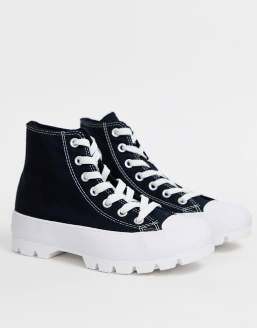 Converse with chunky on sale sole