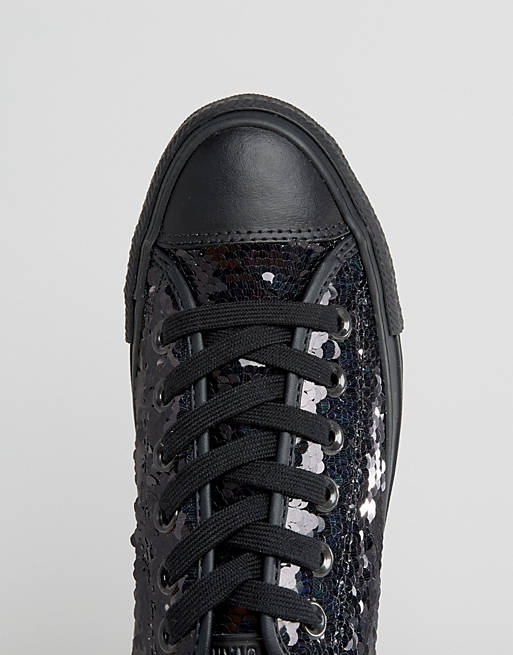 Converse Black Sequin Chuck Taylor Sneakers | ASOS