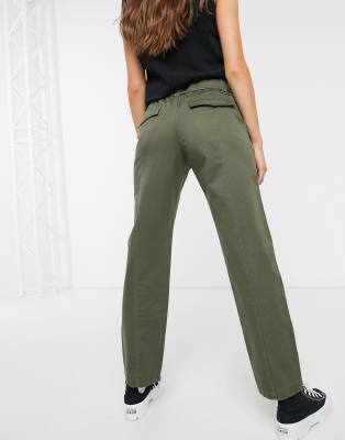 asos green cargo pants