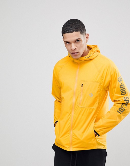Converse Blur 2.0 Jacket In Yellow 10006446-A02 | ASOS