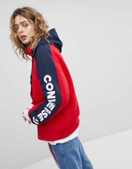 Converse red clearance jacket