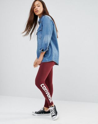 Office London - Style your leggings with the high top sole classics.  Converse Everyday Logo Leggings - R699 (3067738) Available sizes: XS & M -  XL  Converse Unisex Run Star Hike