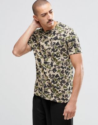 converse camouflage t shirt