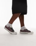 [Converse] Converse Chuck 70 All Star sneakers Yin-Yang in brown-Black WM 8 BROWN