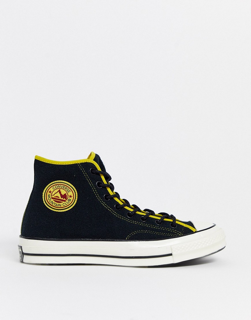 Converse Chuck '70 Archival Terry trainers in black
