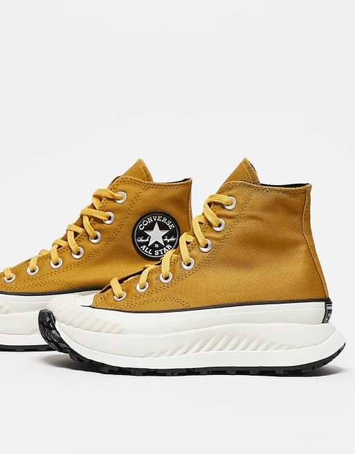 Converse - Chuck 70 AT-CX Hi - Sneakers met plateauzool in geel