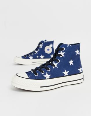 converse etoile bleu