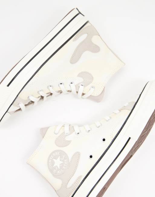 Converse - Chuck 70 - Baskets à motif camouflage appliqué - Taupe, 3 de 4