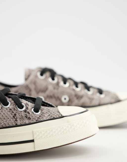 Converse peau store de serpent