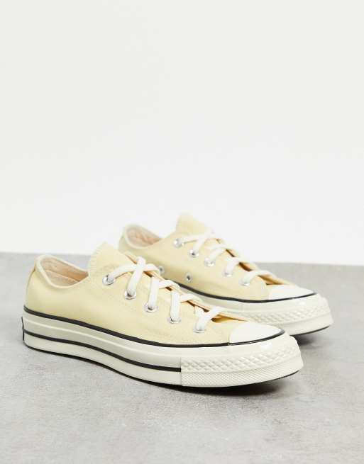 Converse on sale basse creme