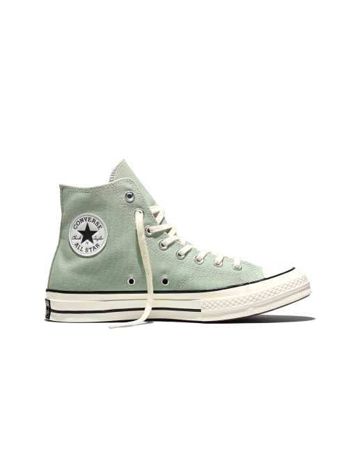 Converse - Chuck 70 - Baskets en toile vintage - Vert thym/aigrette/noir
