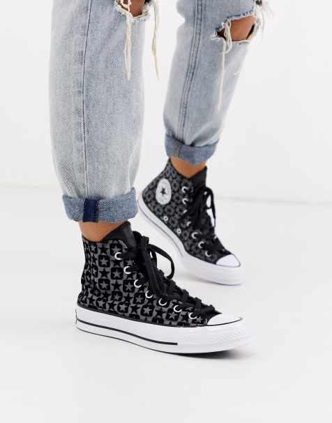 Converse - Chuck 70 - Baskets montantes à monogramme - Noir
