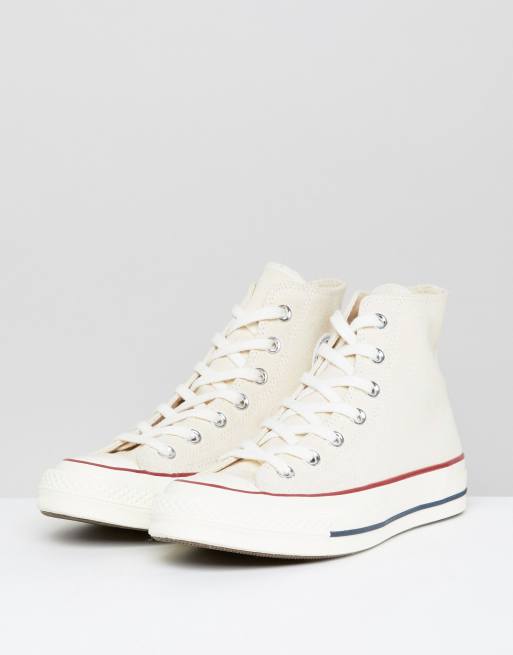 Converse sale montante creme