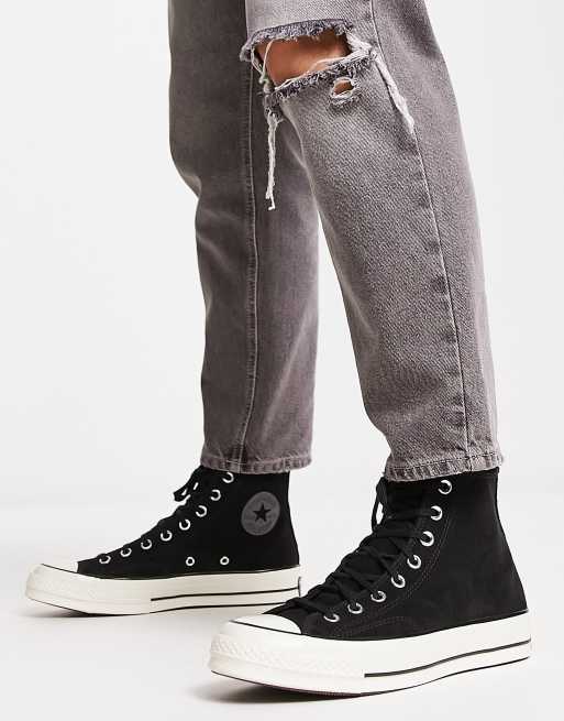 Converse noir cheap en solde