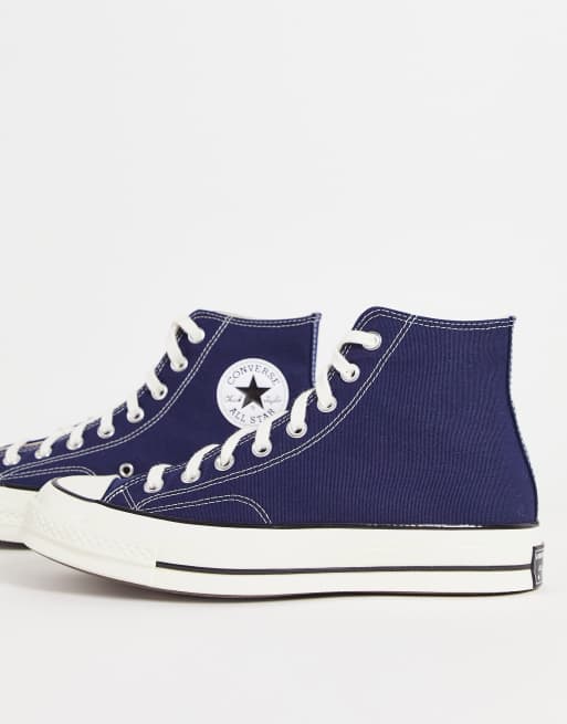 Basket converse shop femme bleu marine