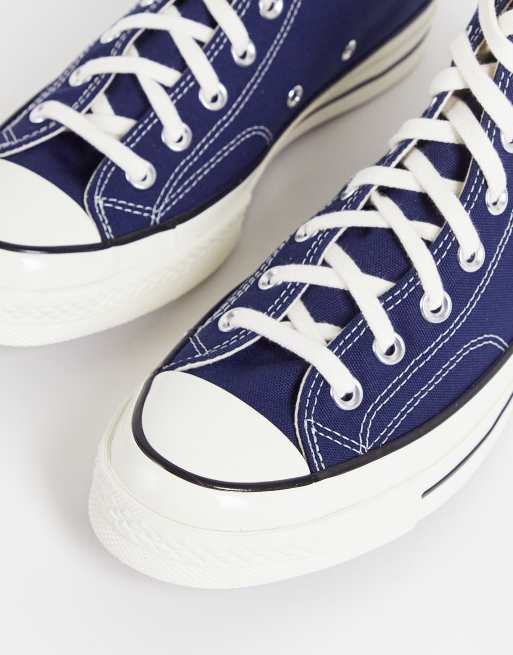 Converse haute bleu discount marine