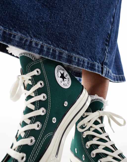 Chaussure converse verte hotsell