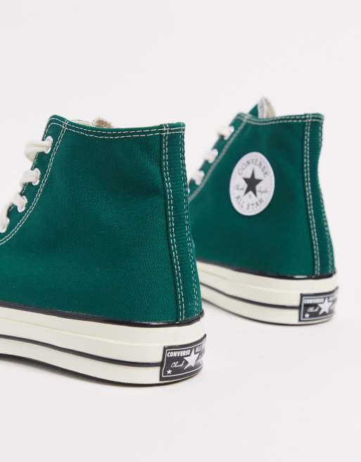 Converse verte best sale sapin haute