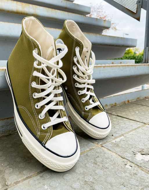 Converse on sale vert olive