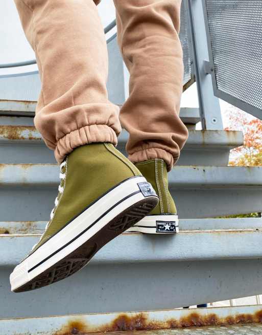 Converse vert olive new arrivals