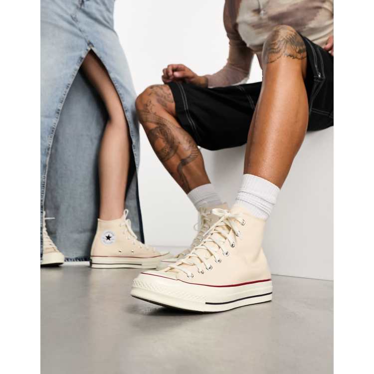 Parchemin ivoire Baskets Converse ClassicfuncenterShops Converse pro leather gold standard 170494c Chuck 70