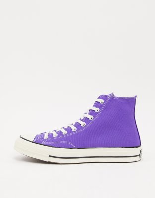 converse violette homme