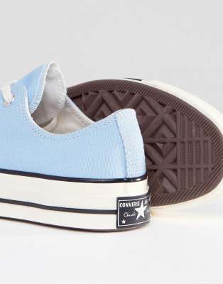 converse bleu pastel