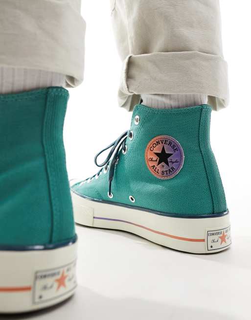 Converse 7s hot sale green herbal