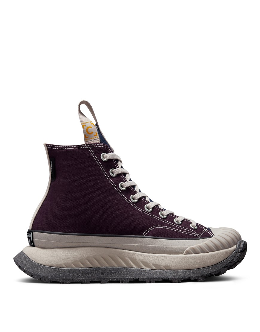 Converse Chuck 70 Cx Counter Climate Sneakers In Burgundy-red