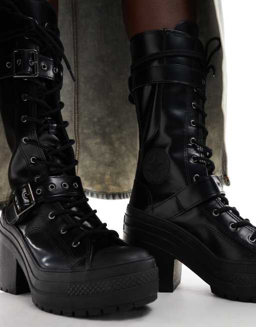 Converse Chuck 70 De Luxe Bottes à talon Noir ASOS