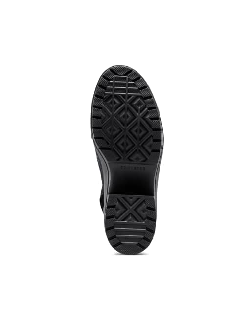 Converse - Chuck 70 De Luxe - Sandali con tacco e plateau neri, 3 di 4
