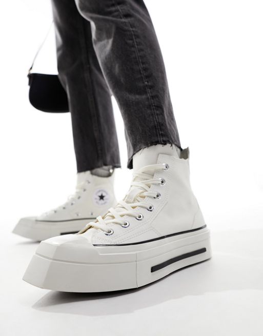 Converse Chuck 70 De Luxe Squared sneaker in white | ASOS