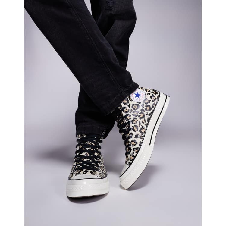 Converse Chuck 70 glow in the dark sneakers in leopard print ASOS