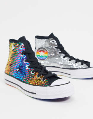 Multi sequin converse on sale