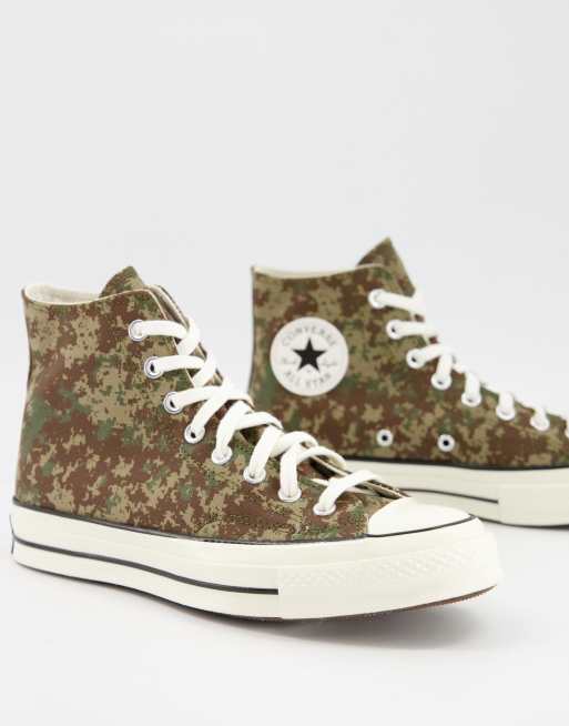 Converse 2024 camo trainers