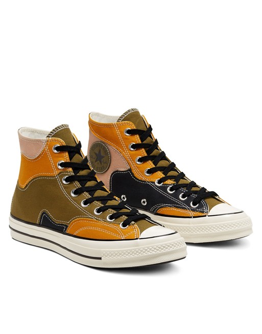 Download Converse Chuck 70 Hi archive camo overlay sneakers in ...
